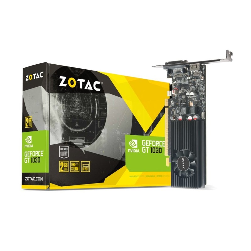 Zotac GeForce GT 1030 2GB GDDR5 Scheda Video Low Profile DVI/HDMI